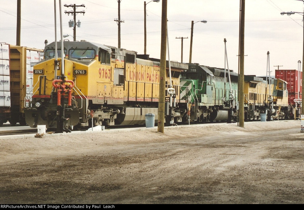 Stack train at the fueling pad